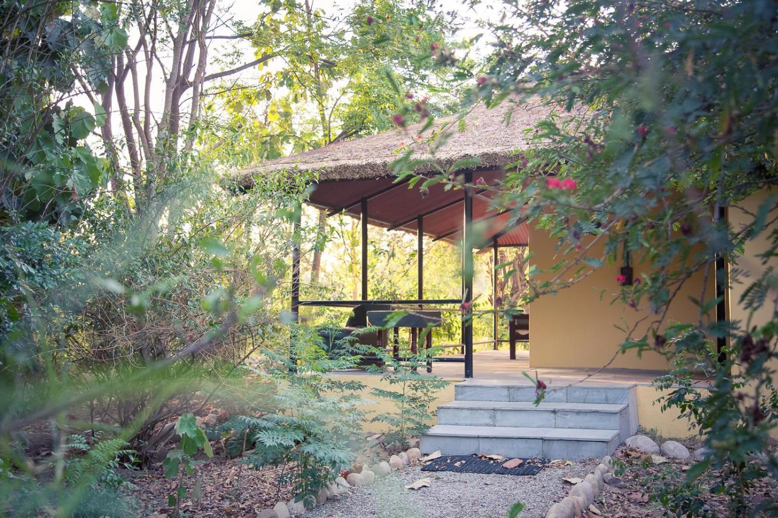 ホテル Jim'S Jungle Retreat ラムナガル エクステリア 写真