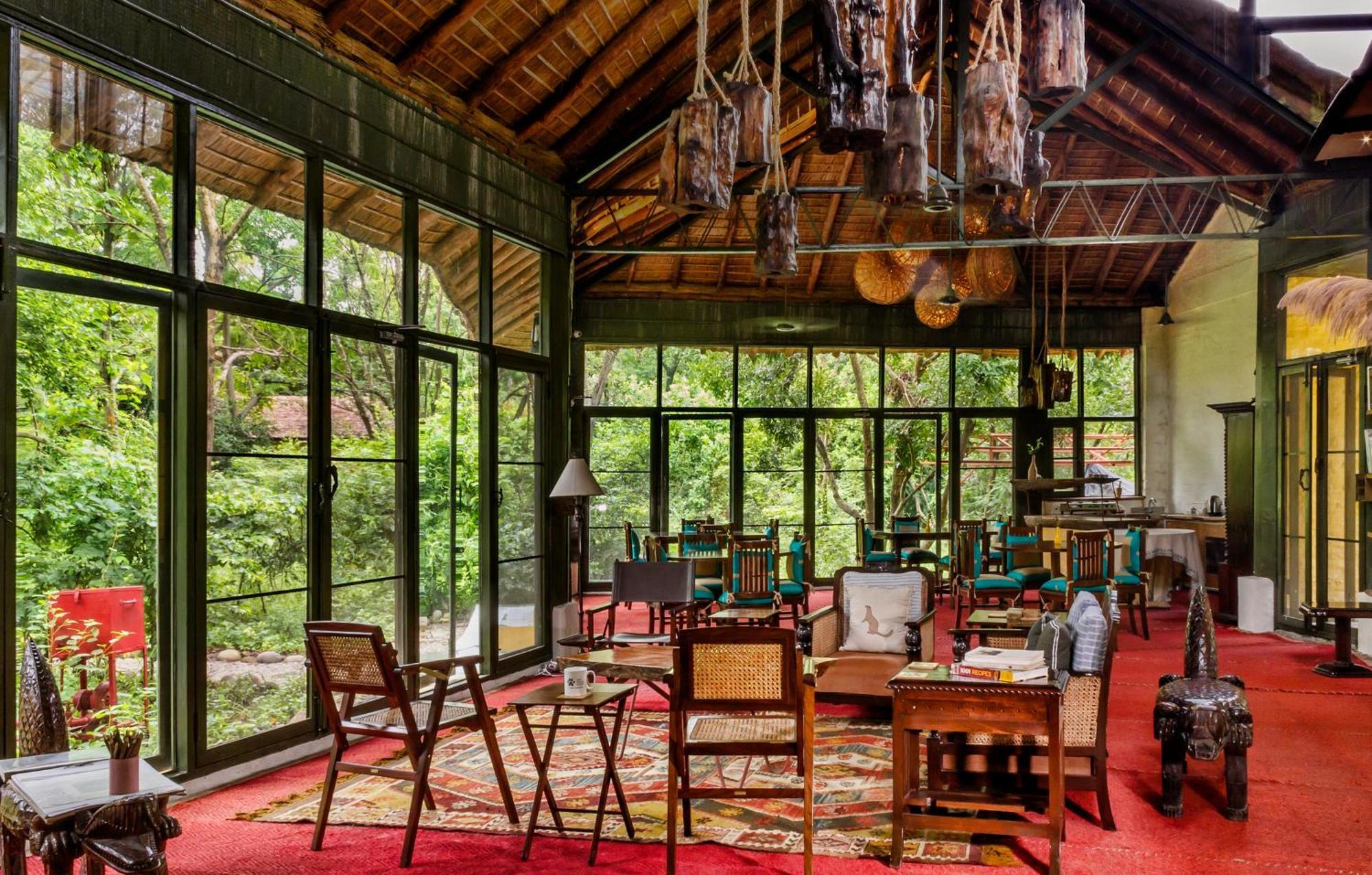 ホテル Jim'S Jungle Retreat ラムナガル エクステリア 写真