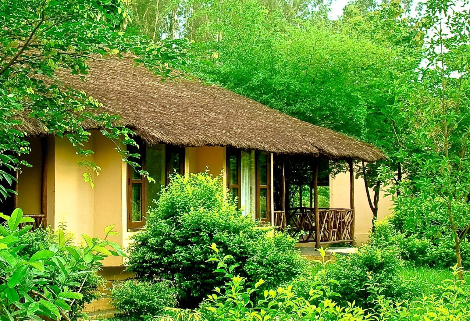 ホテル Jim'S Jungle Retreat ラムナガル エクステリア 写真
